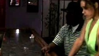 Glory hole blowjob busty amateur blonde fucking