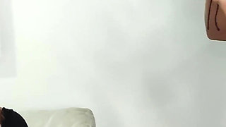 Submissive Boss Katha Dawson Lets Naughty Kylei Ellish Worship Her Pussy While She's at Work.