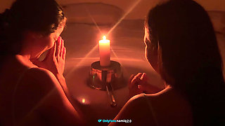 THE PRAYER OF THE CANDLES WORKED, TWO SHAMES CAME OUT