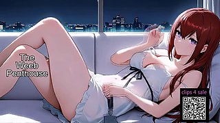 The Weeb Penthouse: Makise Kurisu in Steins Gate BDSM Bondage