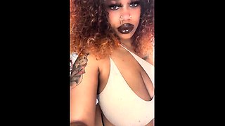 Hot Black Maid Does Some Webcam Black and Ebony