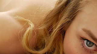 My Teen Blonde Stepdaughter Kasey Miller Deepthroats and Swallows Cum