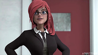 Hentai Sex College Episode 5 - Big Dick Student Impresses MILF Principal with Second Round After Creampie!
