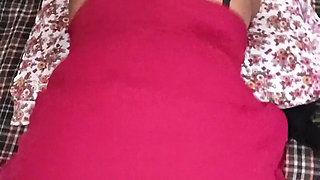 Indian Chubby Girlfriend Fuck in Western Dress