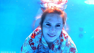 Long Breath Holding Underwater