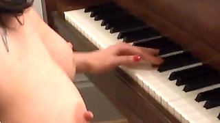 Hairy Girl with Perfect Bod 90s Facial