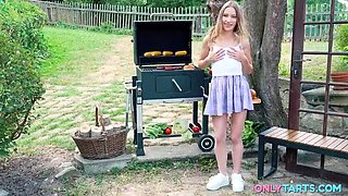 Maya Sinn Sweet Teen Outdoor Masturbation - Petite Blonde 19 Year Old
