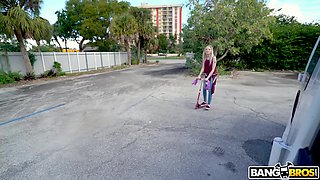 Horny 19 Year Old Hops on The Bus