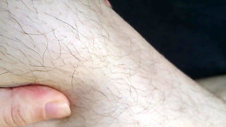 Extreme close-up hairy worship
