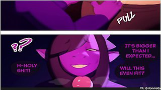 Deltarune - Big Ass Susie Fucks Kris In His Own House - Car Toon
