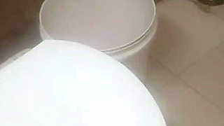 Desi Bhabhi Nude Bath in Washroom - Big Boobs Washing Fun