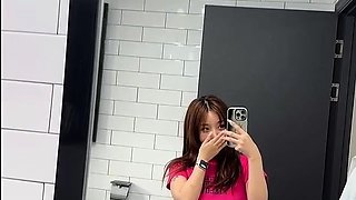 Cute Asian Chubby Teen Wild Dildo Masturbation