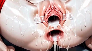 PAWG Big Tits Big Ass Curvy Cum in Deep Pussy Anime Hentai Yaoi Animation Waifu