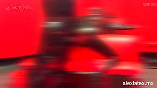 Alex Latex Anal Training - Beginner Fisting & Latex Bondage with Gloomy Babe