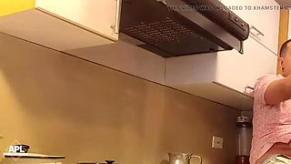 Step Mom Dani Montenegro Seduces Step Son in Provocative Lingerie - Big Natural Tits & Doggy Style Creampie
