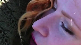 Boozing Tea and Licking Tits! Outdoors Extra Before Full Scene Fun