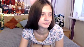 Leann amateur beautiful brunette with big boobs