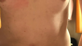 POV - Riding Him and Moaning / Skinny German Girl