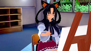 Rias Gremory Maid Cosplay sex - DXD NTR Madness Series