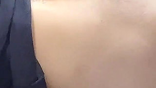 Secretary Shows off and Leaves Delivery Man with a Hard-on!