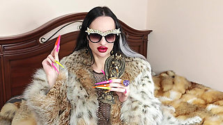 Worship My Extremely Long Neon Nails, Satan and Furs