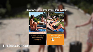 Dominant Threesome with Angelika Grays and Karina King