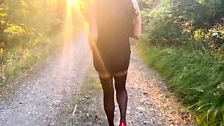 Turkish MILF with Big Natural Tits and Hot Pussy Fuck in Car Doggy Style