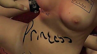 Slutty Girl Bondage Fun Time