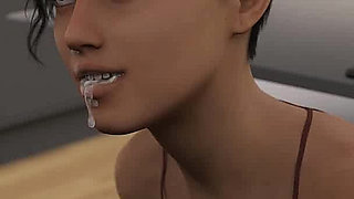 Hard Days: Slutty Cheating Wife Is Taking Care of the Cocks of the Whole Neighborhood - Episode 15