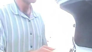 Blonde Babe Seduces Taxi Driver in Steamy Encounter