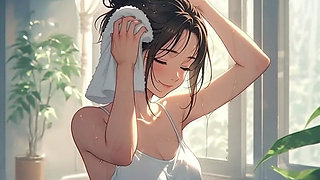 AI Generated Cartoon content, Uncensored video of 18 Year old Anime Girl,  3D Cartoon on closeup by Kiidzy Animates