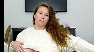 I Rubbed and Played with My Tits in My 60F Lesbian Stepmoms Sweaters Then Emailing the Video to Her Wanting to Fuck Her