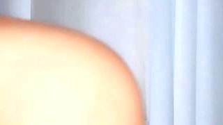 Small titted teen girl in stockings sucking Dick