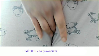 Rubbing Pussy with Pajamas- Cameltoe