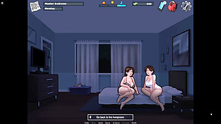 Summertime Saga Dianie and Debbie Having Fun with Anon