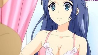 Anime MILF gets on all fours and begs for deep pounding