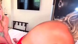 Two incredible cuckold white milf having wild sex party