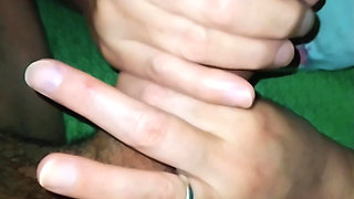 Auntie Saw Him Naked and Wanted to Take Care of Her Stepbrother's Cock
