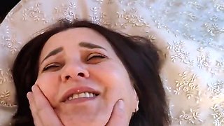 Sexy MILF with Big Tits and Ass Seduces Her Son's Friend for