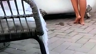 Babe shows off her big boobs and fucked