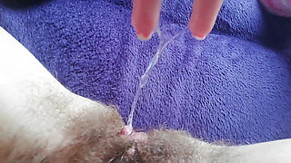 Extreme close up big clit orgasm intense clitoris stimulation