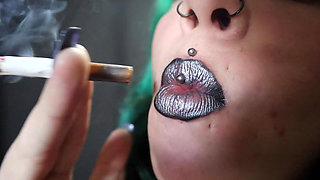 Oral Fixation - Smoking and Lipstick Compilation
