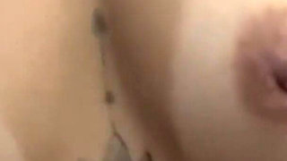 Showing My Young Wife's Tits, the Nipples, Pink, Horny to Suck