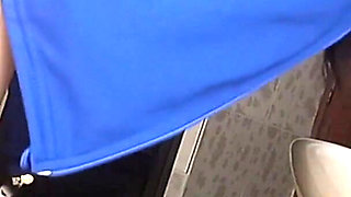 Students in Full Rapid in the College Bathroom