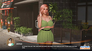 Yokai: Lust Secret Gameplay Part 1 - Airi Caught Fingering Herself in the Bathroom