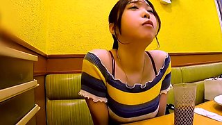 Asian japanese schoolgirl in lingerie mak