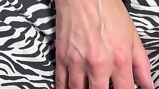 Perverted Stepsister Rubs Bringing It to Squirting Orgasm! a Real Female Orgasm!