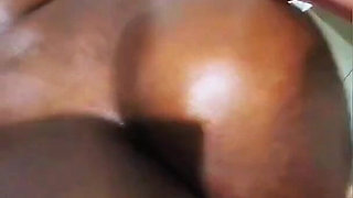 Big White Cock Versus Big Black Booty