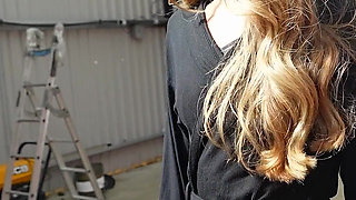 Lily Phillips Gets Destroyed by Me and the Boys in Gloryhole! (my First Time)