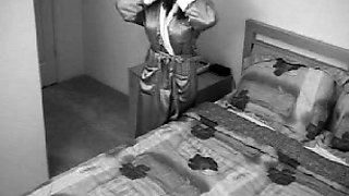 Amateur couple hidden cam